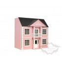 Casa de muñecas Newnham Manor rosa. Por su compra, asesoramos al montaje gratis.