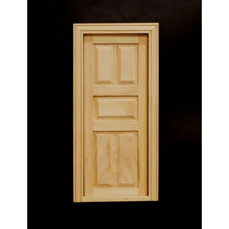 Puerta en madera natural