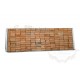 Rustic solid brick, 280 units