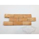 Solid brick with fine rustic clay