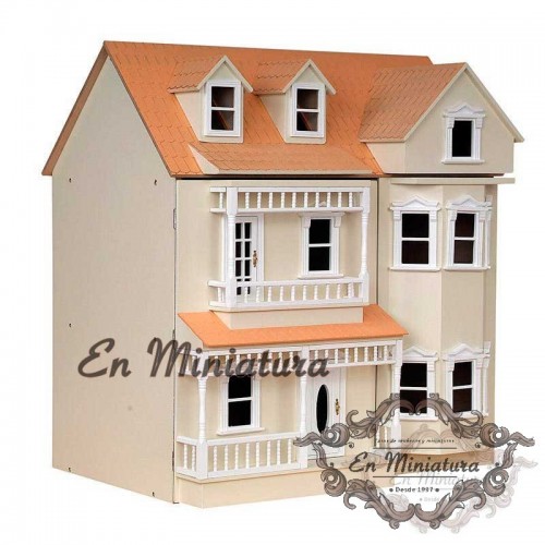 Exmouth dollhouse, Unpainted