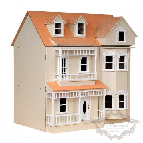 Exmouth dollhouse, Unpainted