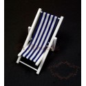 Deckchair or striped hammock