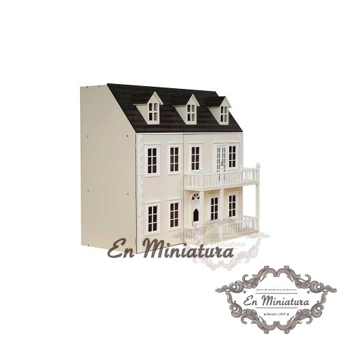 Casa de muñecas,  Glenside Grange  Pintada crema