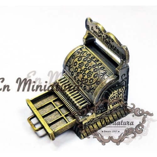Miniature Antique Cash Register