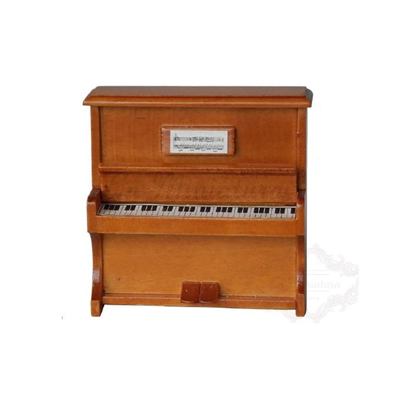 Piano de Pared Color madera