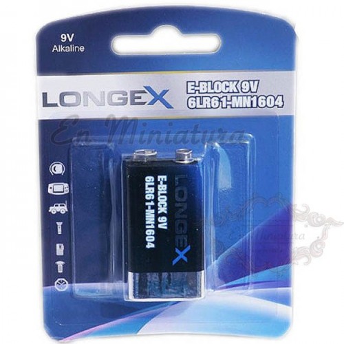 Alkaline battery 9V Longex LR09
