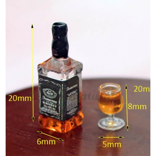Botella de Whisky Jack Daniels