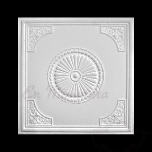 Ceiling rose with corners