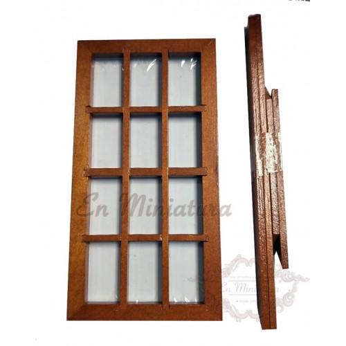 Hazelnut window panes