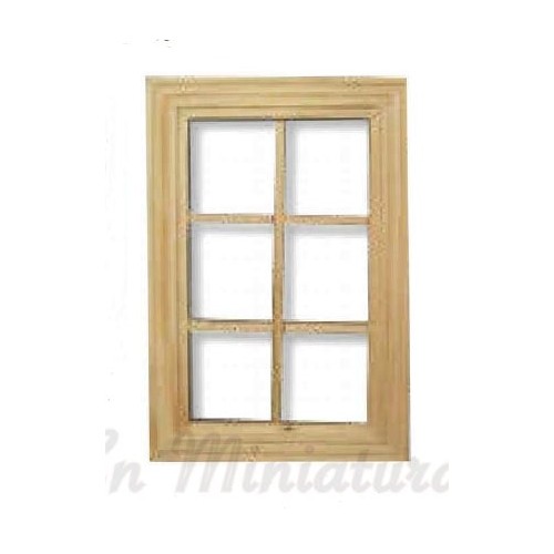 Natural Wood Window
