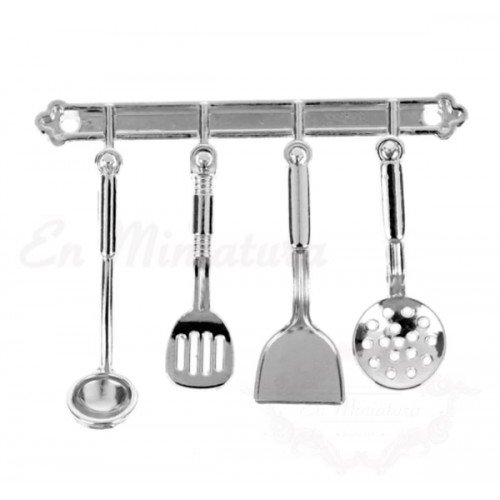 kitchen tools silver