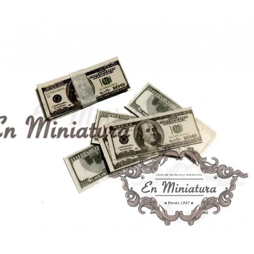 miniature banknotes