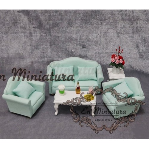Water color armchairs set