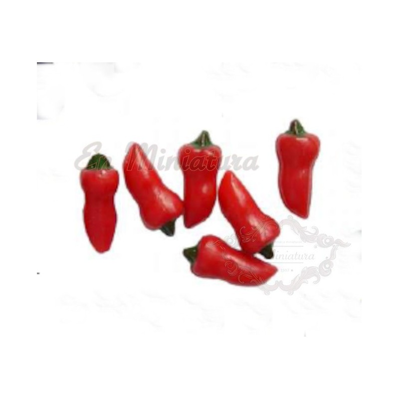 miniature Peppers ( Six Pcs )