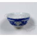 painted clay bowl ( Japanese ceramic bowl )