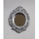 Silver cornucopia mirror