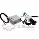 Airbrush set with compressor