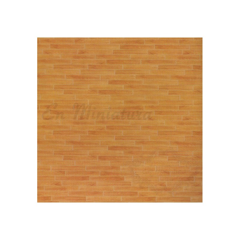 Adhesive floor paper platform, wood