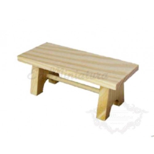 Mesa rústica de madera