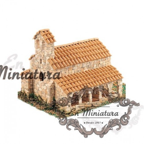 Romanesque Church stone model