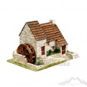 Model of stones to build, Rustic mill